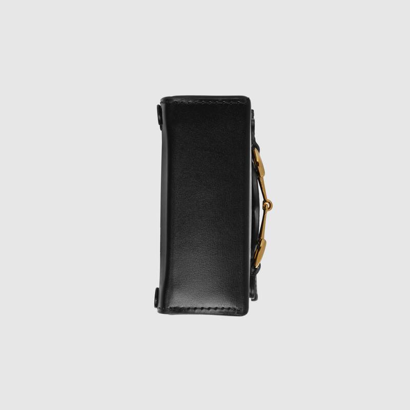 Gucci Horsebit 1955 Mini Shoulder Bag 625615 Black